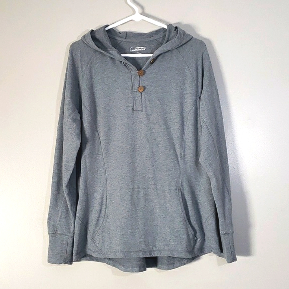 Gander Mountain gray women's hoodie, size L